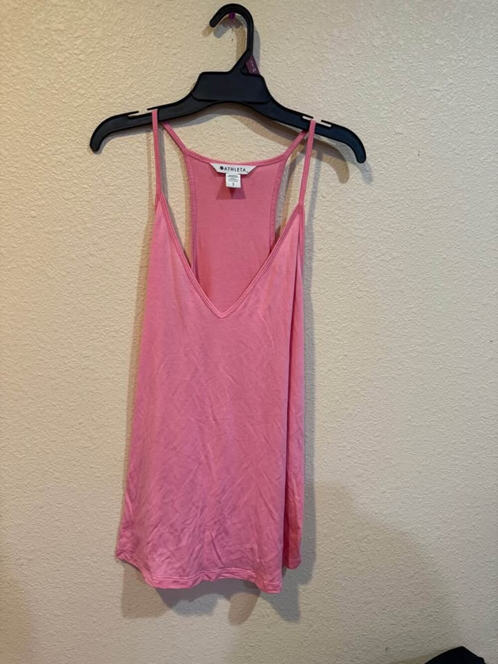 Athleta Pink Tank Top Size Small